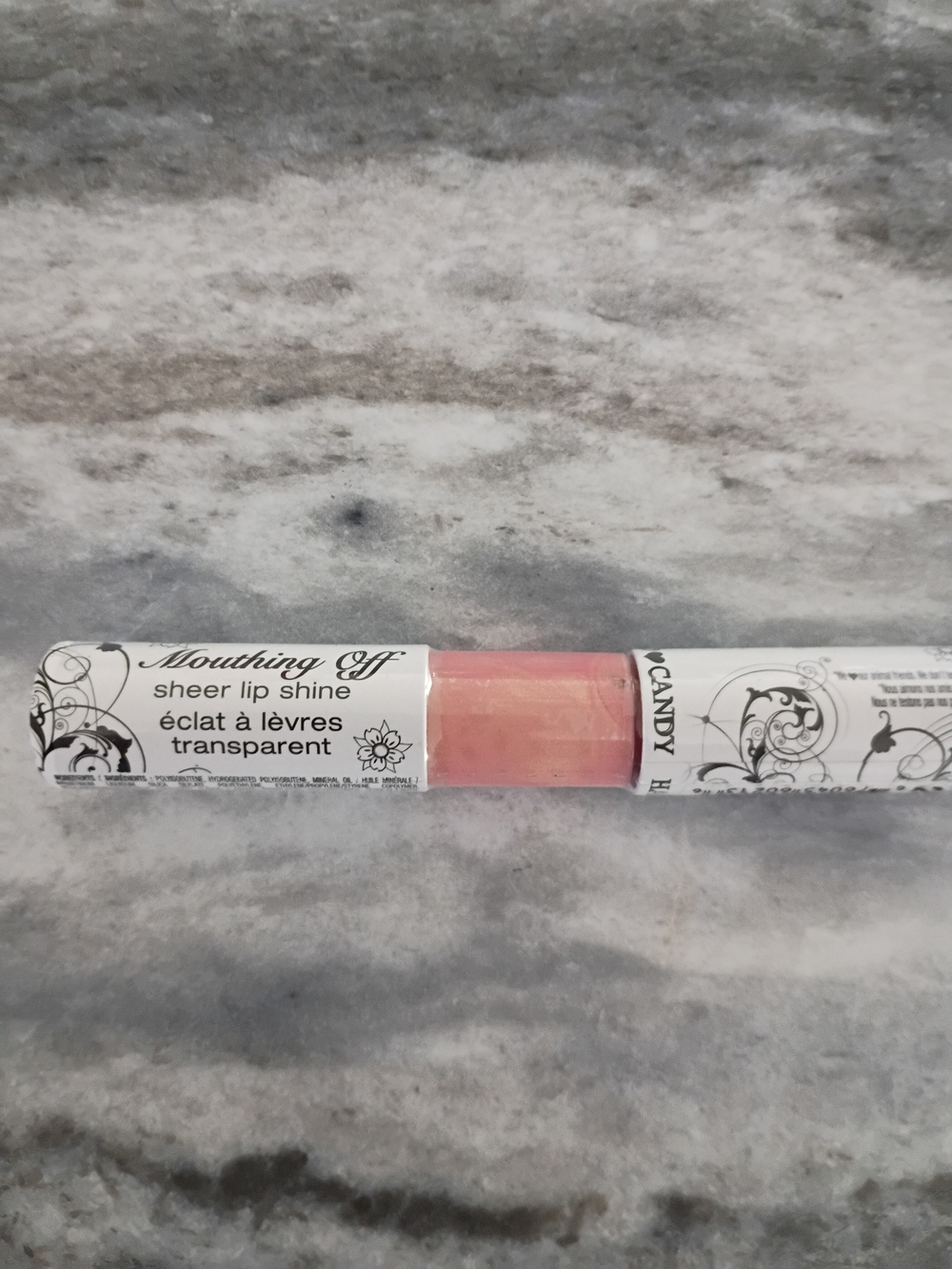 Sheer Lip Shine - Pink Transparent Hard Candy # 213